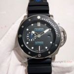 Copy Panerai Luminor Submersible PAM683 Watch Stianless Steel Black Bezel
